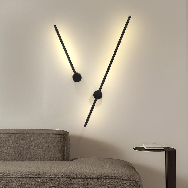 Modern Simple Line LED Wall Lamp lámpara de pared