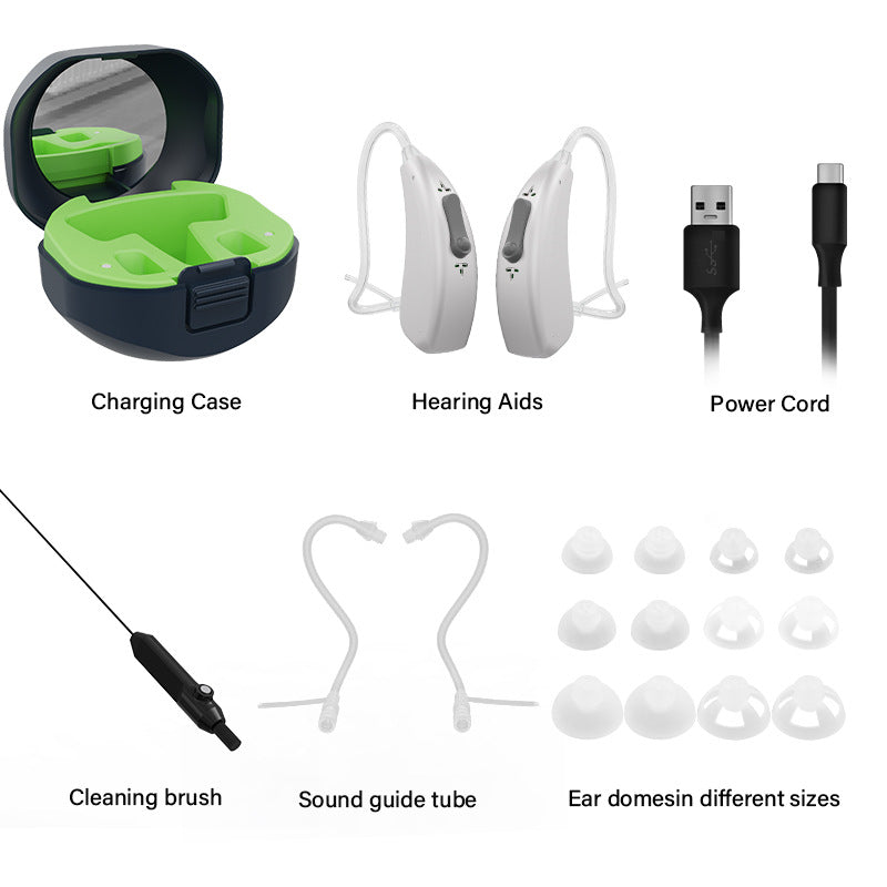 TWS Bluetooth Smart APP Digital Multimode Magnetic Ear-back Rechargeable Sound Amplifier For The Elderly