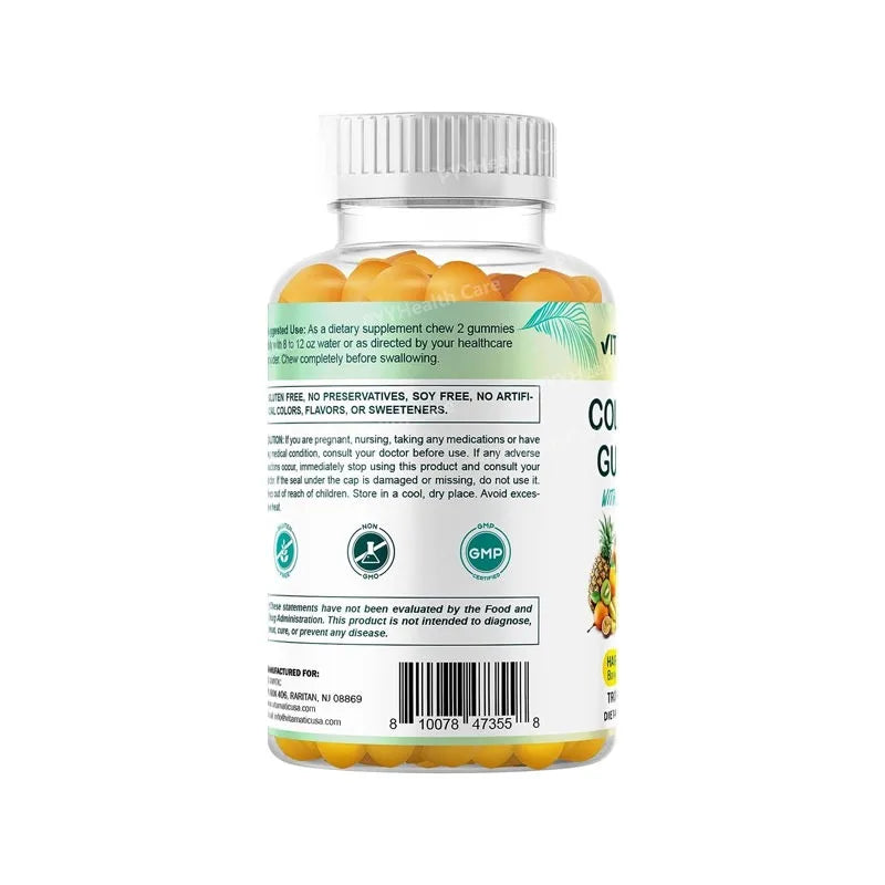 Hydrolyzed Collagen Gummies with Biotin Zinc for Skin Hair Nails Health Dietary Supplement