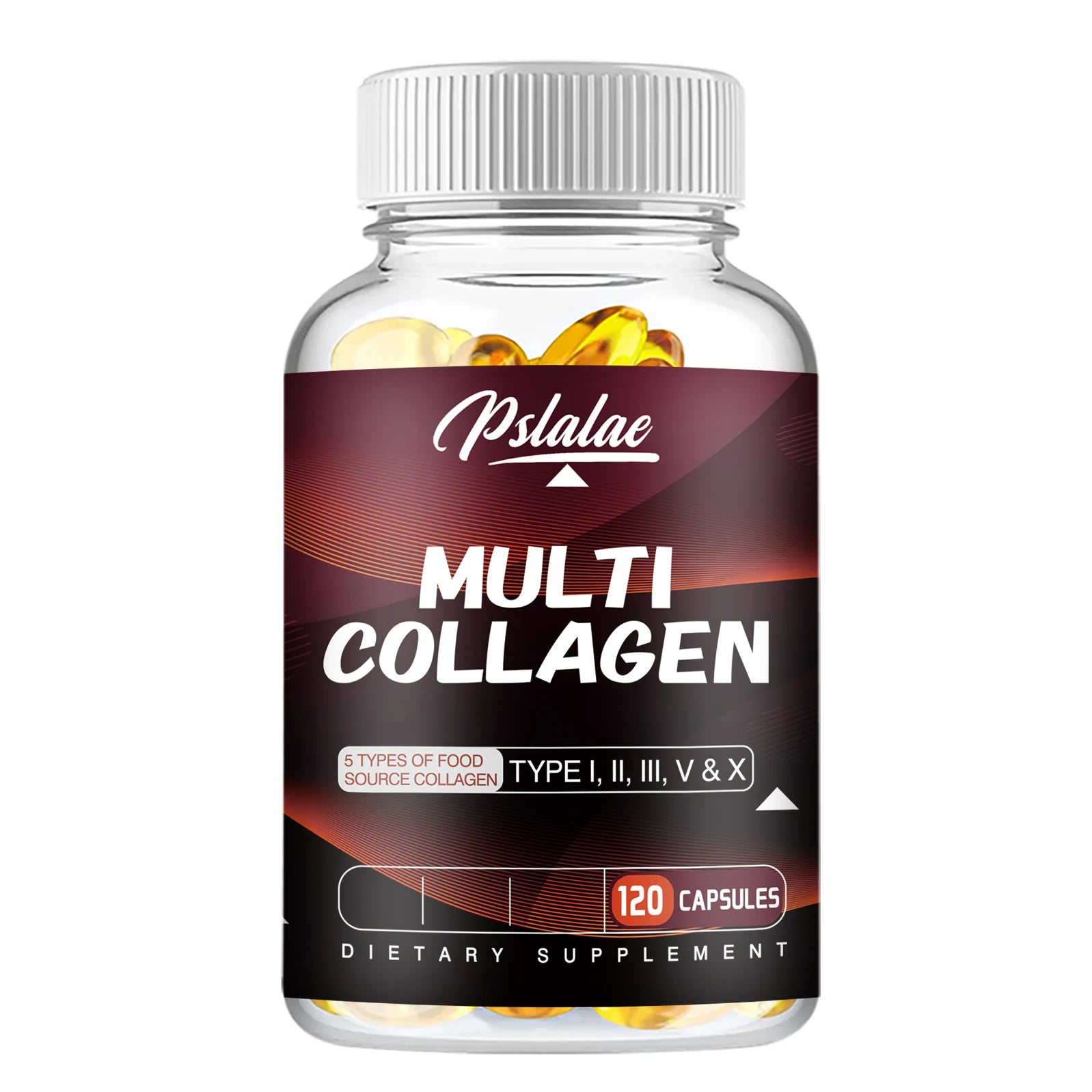 Multi Collagen Supplement - Bone Support, Joint, Skin And Nail Health - 120 Capsules