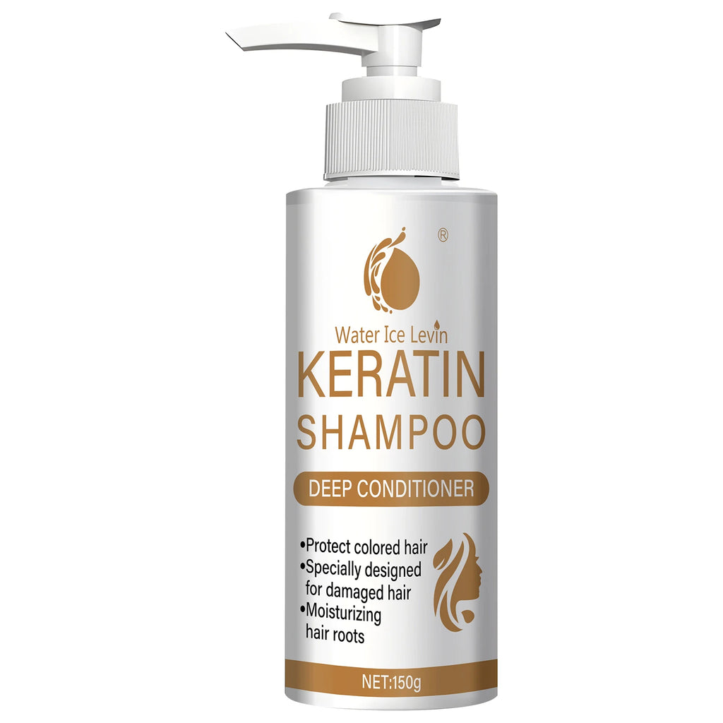 Keratin & Collagen Shampoo for Damaged Hair, Deep Conditioning Repair, Color Safe & Moisturizing, with Biotin, Fast Shipping