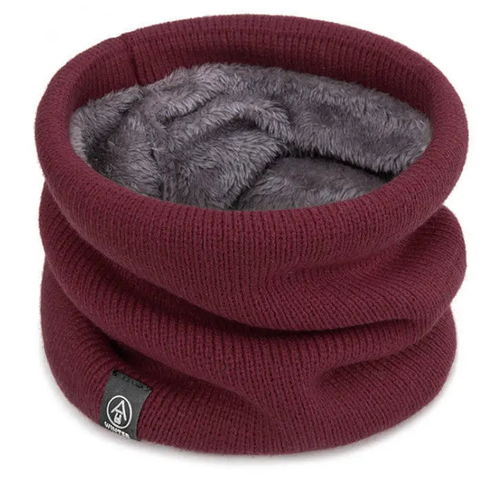 Fashion Soft Knitted Neck Warmer Sport Scarf Women Men Face Cover Winter Skating Running Warm Scarves Thick Cold-proof Collar 