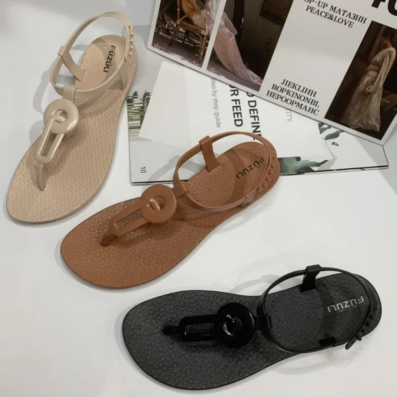Shoes Sandals Women Fashion Light Women's Shoes Beach Women's Sandals Espadrilles Flat Women's Flip Flops Sandalias Mujer