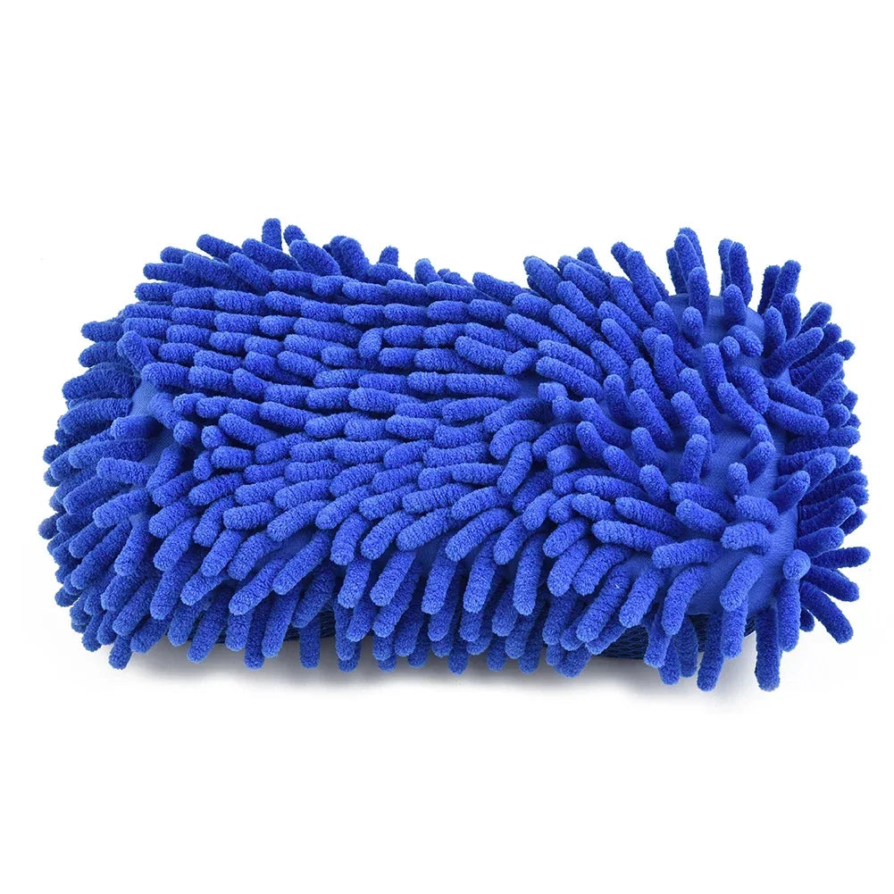 Car Cleaning Sponge Car Wash Care Washing Brush Pad Cleaning Tool Microfiber Polishing Dusting Scratch-free Washing Cars Floors 