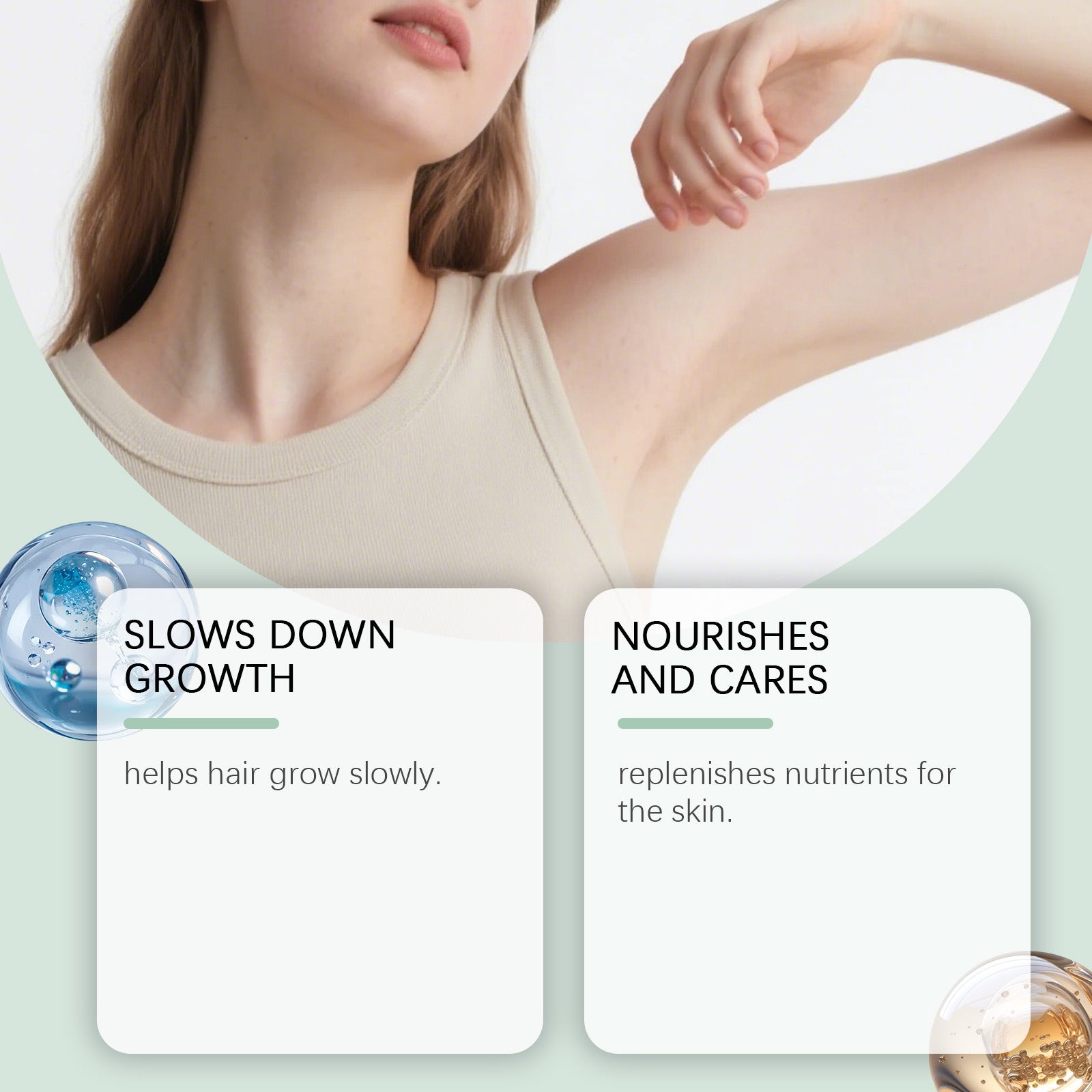 Smooth, Soft, And Comfortable Skincare Aloe Gentle Hair Removal Cream Crema depilatoria suave, tersa y confortable con aloe vera