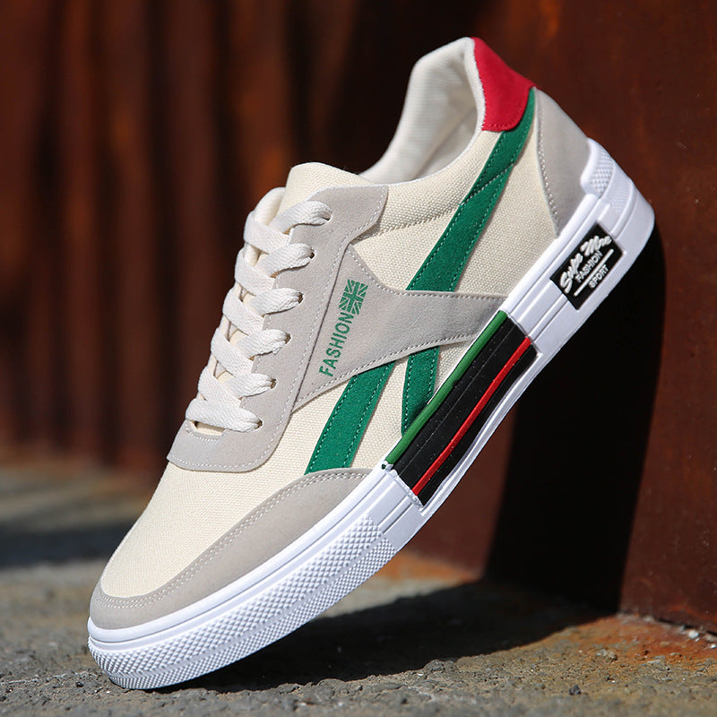 Slip Shoes Breathable Sports Single Shoes Men's Fashion Shoes Canvas Shoes