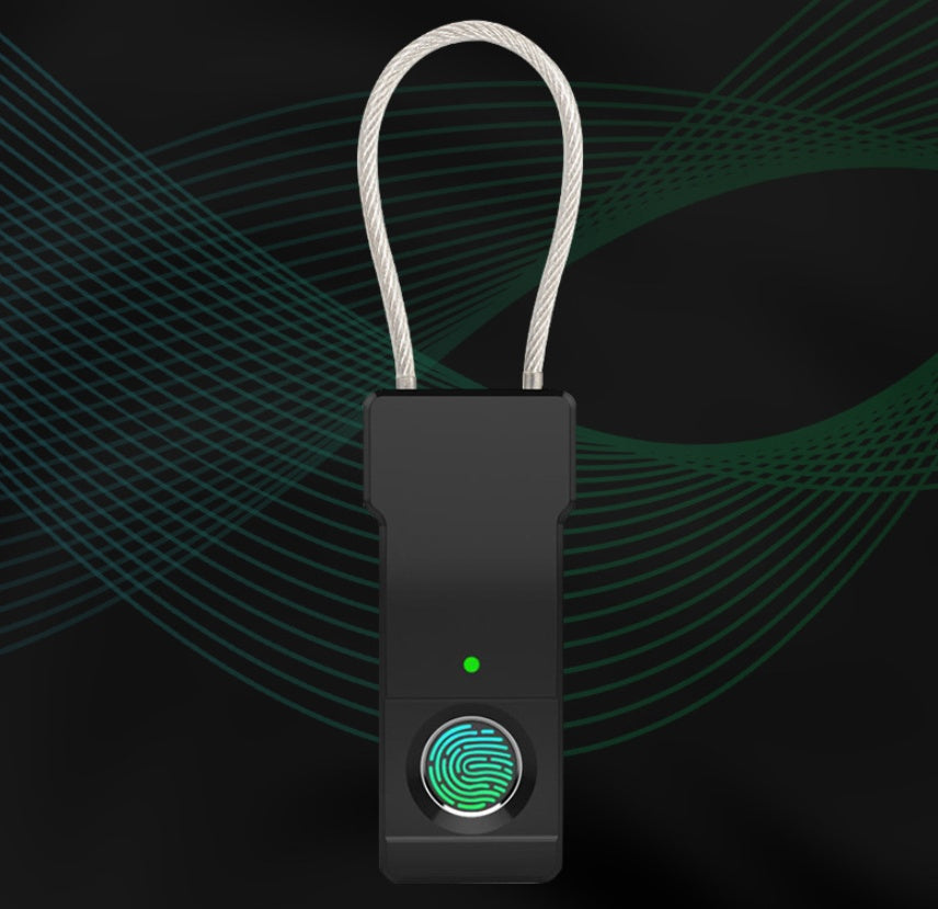 Smart fingerprint padlock door lock candado inteligente