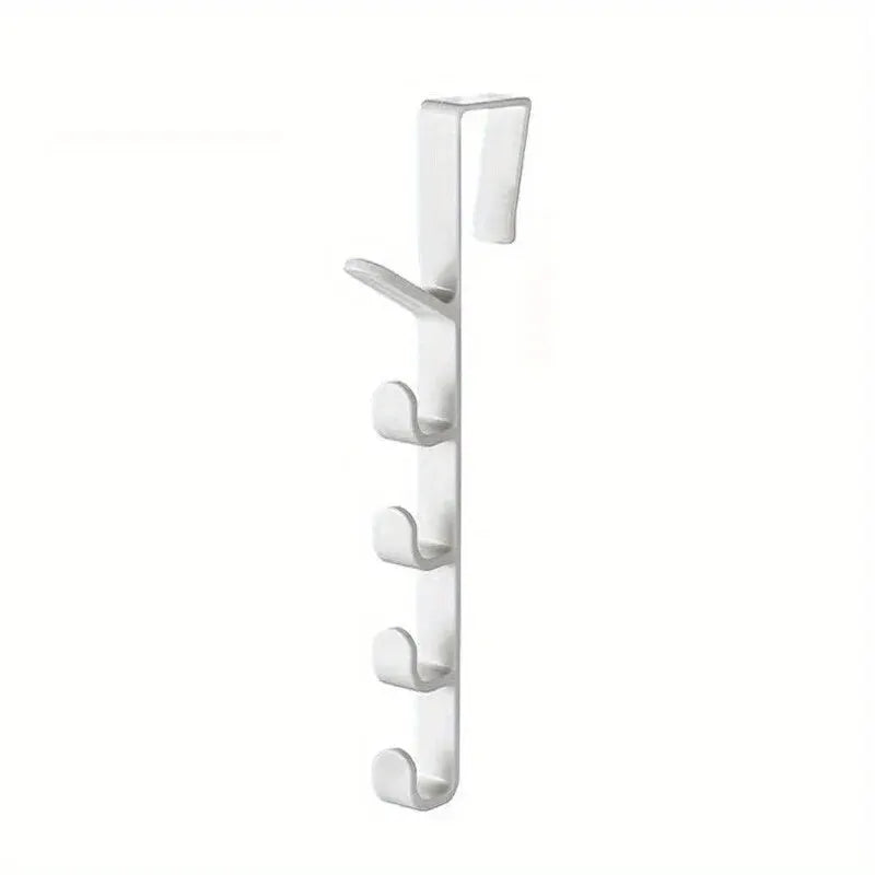 1pcs Bedroom Door Hanger Clothes Hanging Rack Over The Door Plastic Home Storage Organization Hooks, Purse Holder For Bags Rails 