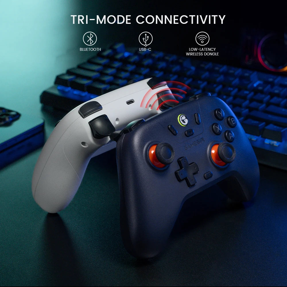 GameSir Nova Lite Wireless Gamepad Controller with Bluetooth, Dongle, Wired for Switch, Android, IOS, PC & Steam Games 