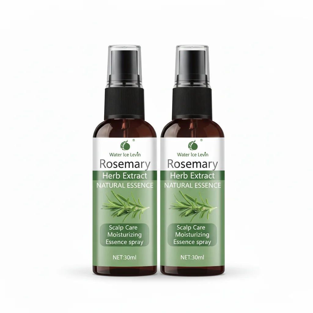 Winter Rosemary Scalp Spray - Peppermint & Biotin Essence, Hydrates & Strengthens Hair, Refreshing Scalp Care for Healthy Hair
