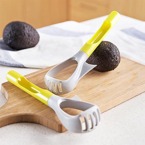 5 in 1 Avocado Slicer Pitters Cutter Tool Kit Non Slip Grip Soft cortador de aguacate