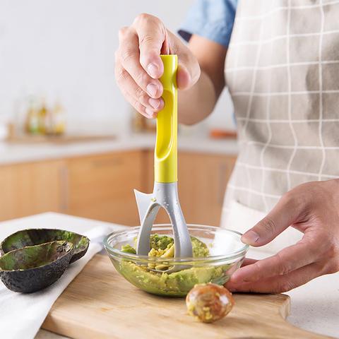 5 in 1 Avocado Slicer Pitters Cutter Tool Kit Non Slip Grip Soft cortador de aguacate