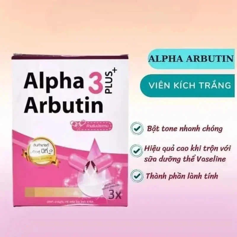 Alpha Arbutin 3 Plus Powder Mix With Lotion Skin Lightening Brighten Reduce Dark Spots Melanin Acne Scars Soft and smooth skin 