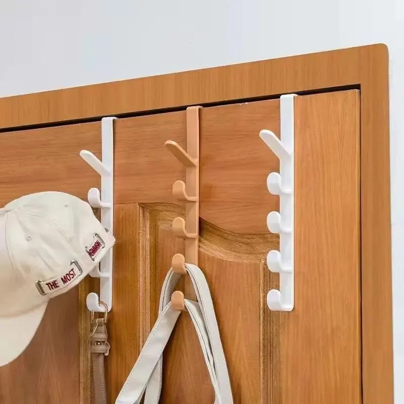 Behind the Door Coat Hook Hanger behind the Door Cabinet Wardrobe Bedroom Door Hook Storage Rack 