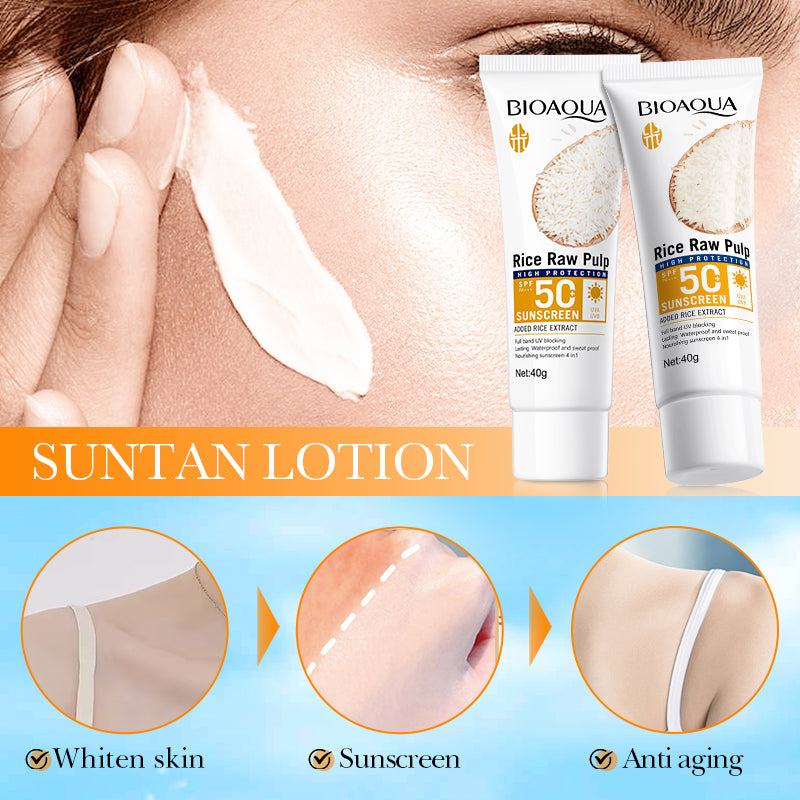 BIOAOUA Rice Sunscreen SPF50 PA 40g