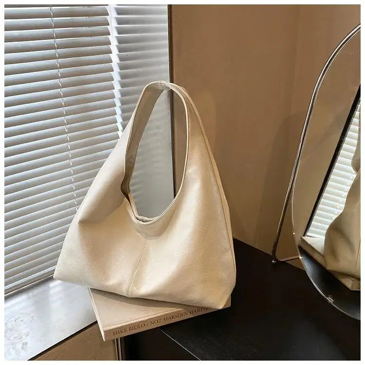 Large Capacity Womens Shoulder Bag Tote Crossbody Bag with Secure Buckle Durable and Fashionable