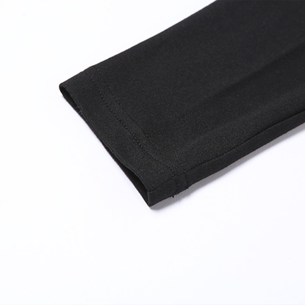 One-shoulder Strap High-waist Slim-fit Hip Dress