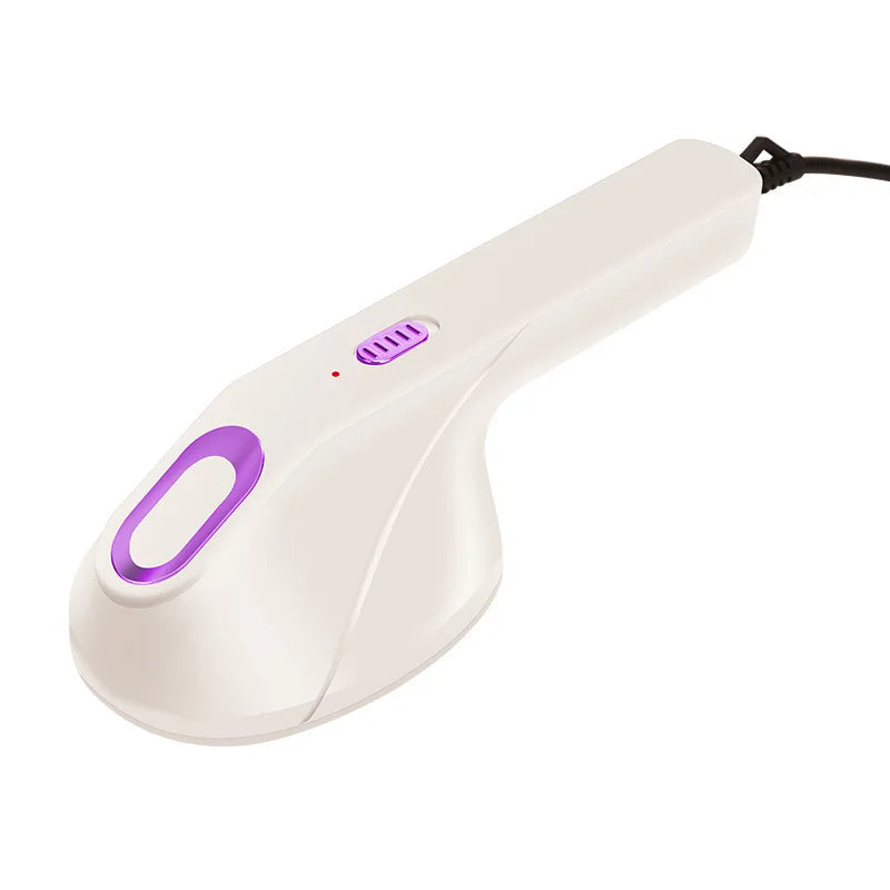 Handheld Garment Steamer USB-Powered Portable Hanging/Flat Iron One-Touch Operation Wrinkle Remover for Home/Travel Use