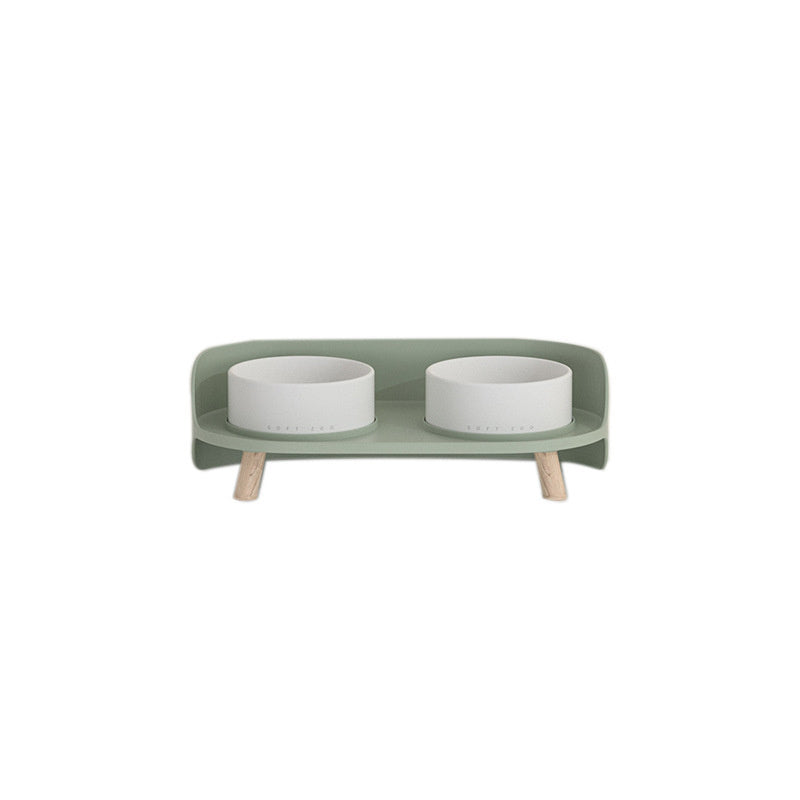 Ceramic Cat Bowl To Protect The Cervical Spine Small Dining Table Cat Bowl Ceramic Pet Bowl basija para comida de animales.