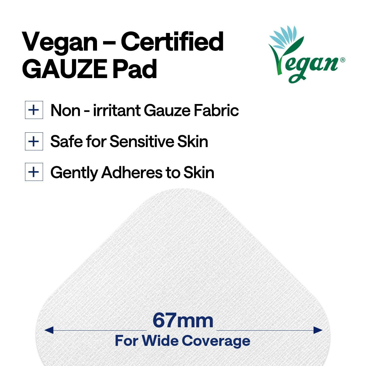 Madecassoside Toner Pads - with Centella Asiatica to Treat Blemishes and Improve Even Skin Tone - Vegan Gauze Fabric