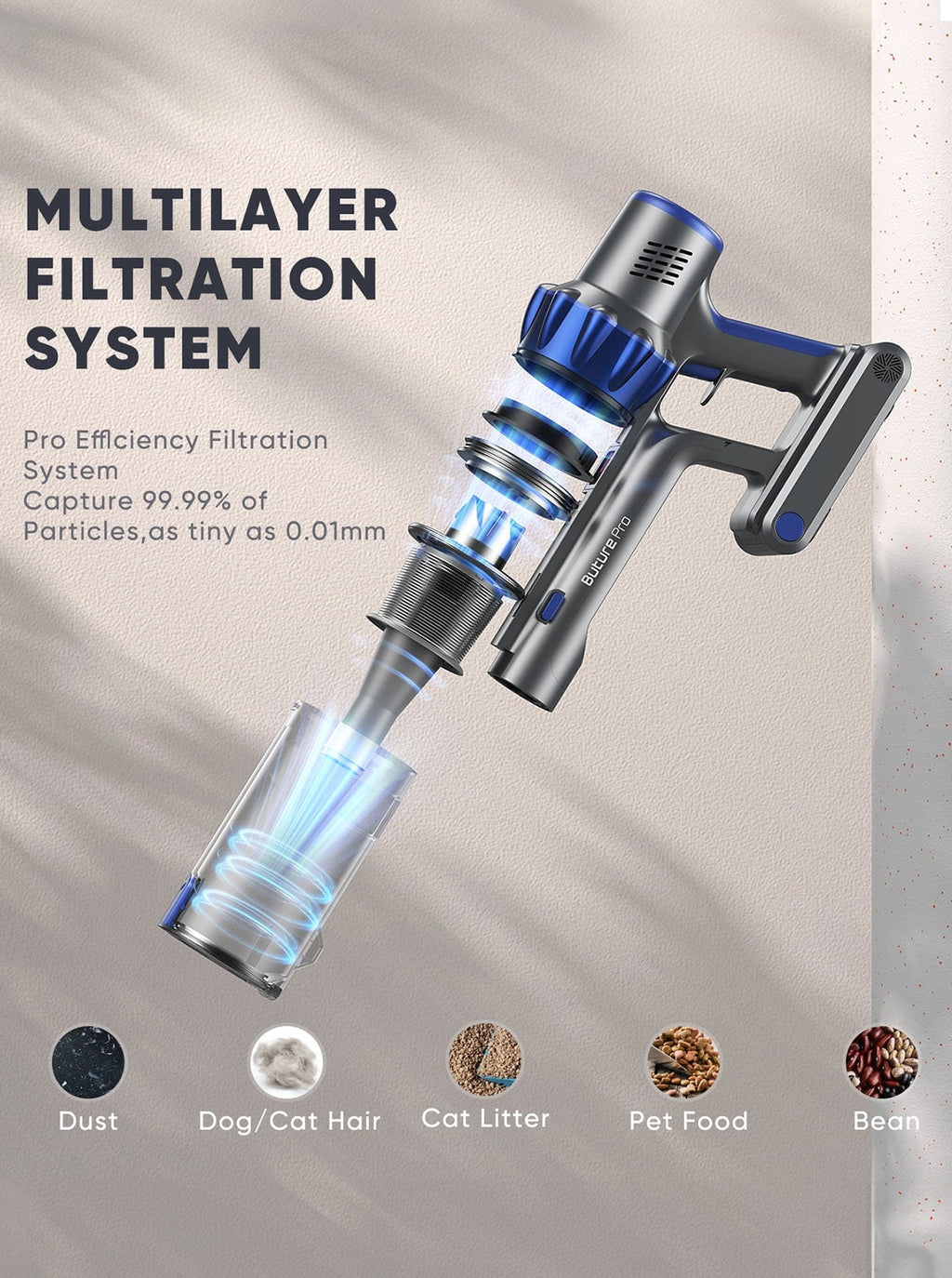 【Flash Sale】Buture BP10 Cordless Vacuum