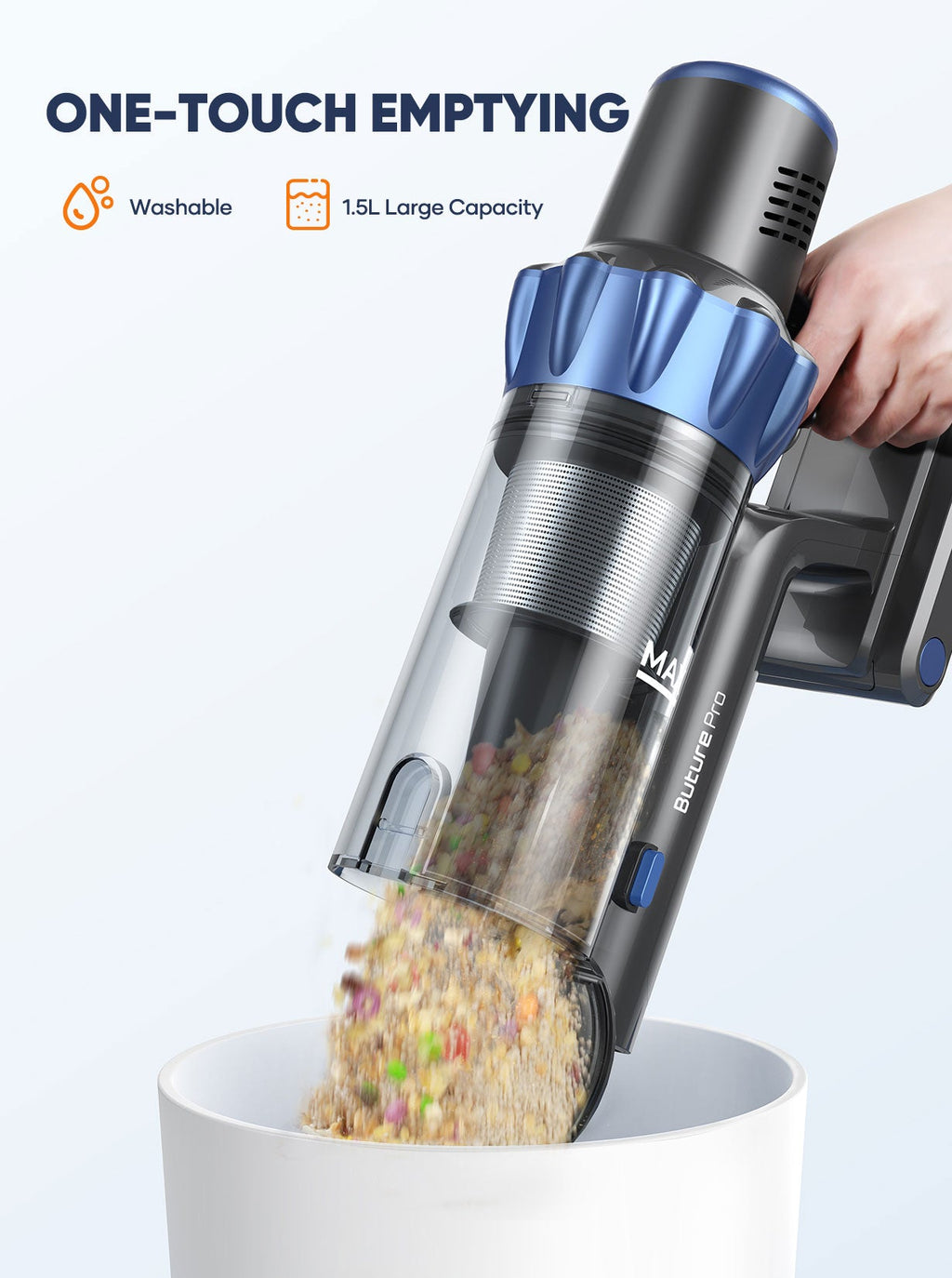【Flash Sale】Buture BP10 Cordless Vacuum