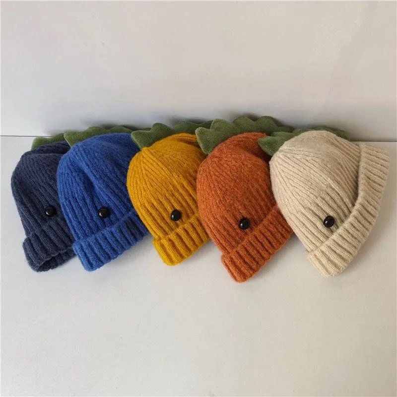 Dinosaur Spike Beanie - The Ultimate Fun & Cozy Knit Hat for Kids