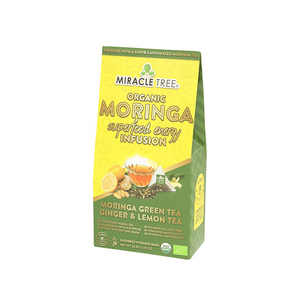 Moringa Energy Tea, Ginger Lemon