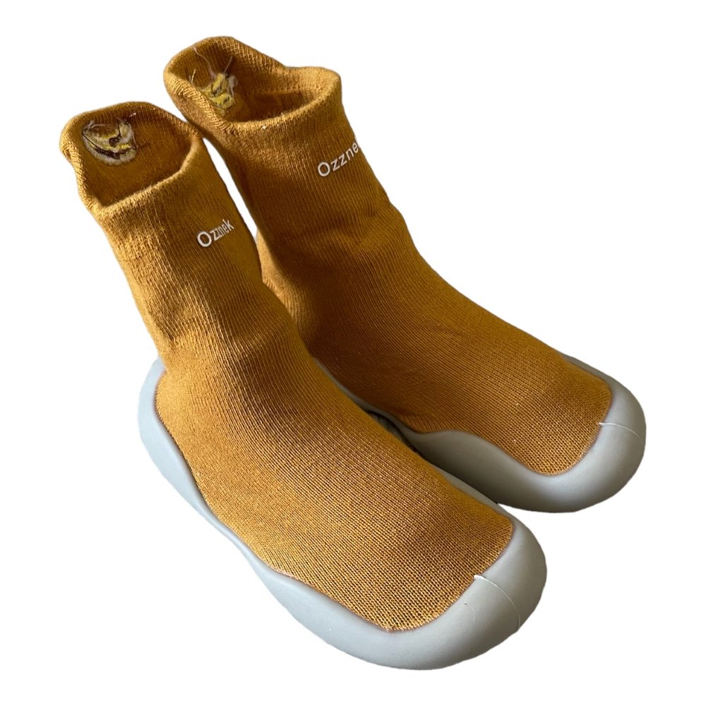 Organic Cotton Sock Shoes – Flexible, Non-Slip Baby Socks - Fruity