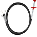 60-300cm Steel Wire Pipe Unclogger Hair Drain Clog Remover Tool Push-type Shower Tub Toilet Clogged Drains Opener Cleaning Tool 