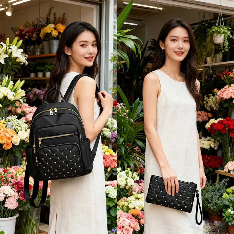 Fashionable, Lightweight, and Casual Combination Bag, Suitable for Going Out for Gatherings and Travel