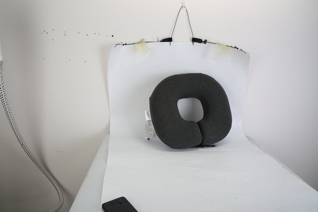 1Pc Donut Pillow Seat Cushion Memory Foam Donut Chair Cushions Ergonomic Seat Cushion Pad For Coccyx Prostate Sciatica Pelvic Floor Pressure Sores Office Home Use