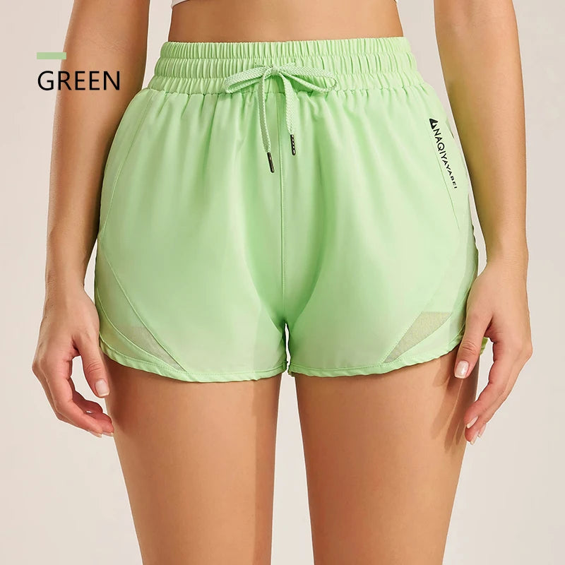 Women Sportswear Yoga shorts Bottoms Running Shorts Gym Fitness Activewear Workout Gym Wear Ropa Deportiva Mujer