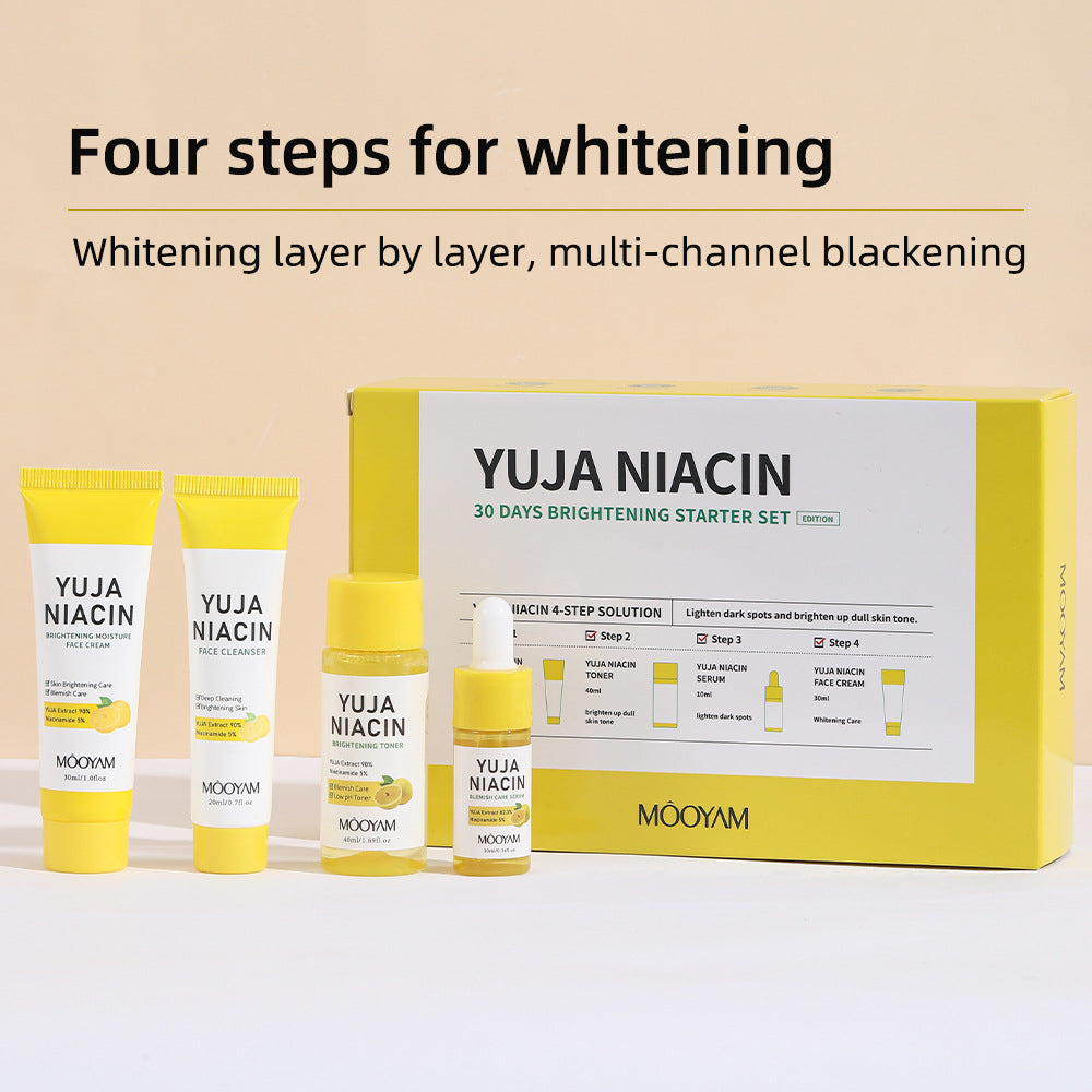 Pomelo Niacinamide Skincare 4-Piece Set