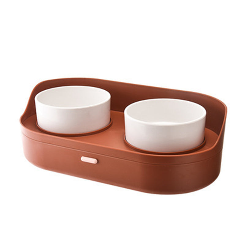 Ceramic Cat Bowl To Protect The Cervical Spine Small Dining Table Cat Bowl Ceramic Pet Bowl basija para comida de animales.
