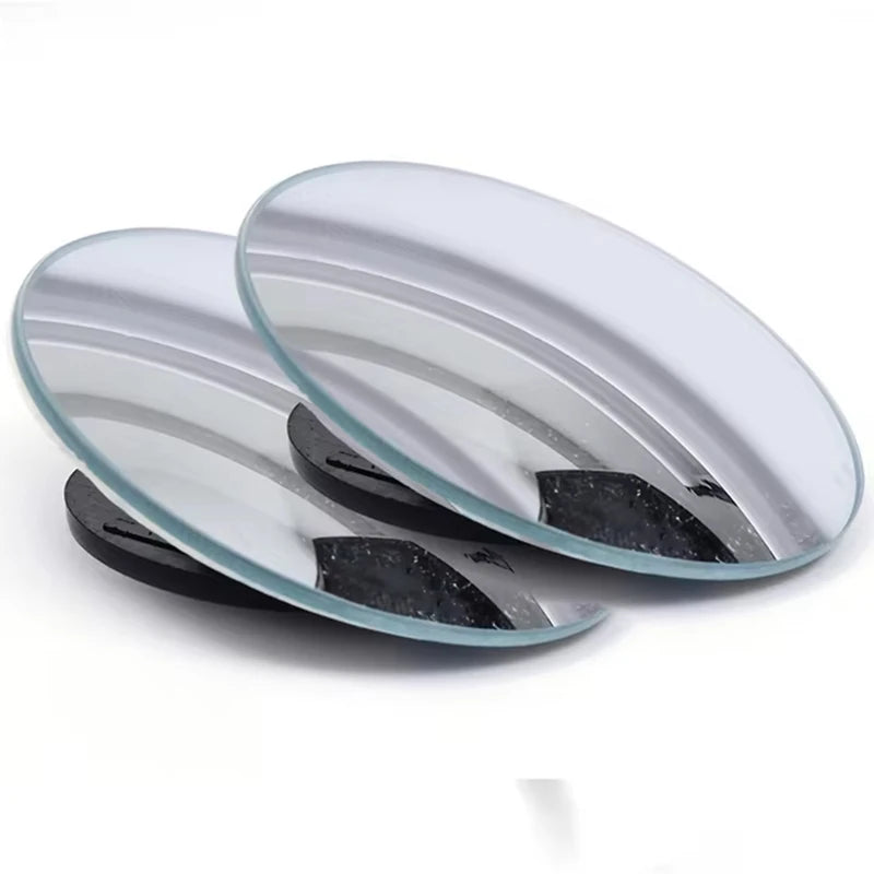 Rimless Mirrors 360 Degree HD Blind Spot Mirror Adjustable Car Rearview Convex Mirror for Car Reverse Wide Angle Vehicle Parking
