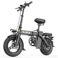 UPlee GS3 14-inch electric bike easy to fold adult commuter electric bike, 500W motor, removable battery, 20-mile maximum range