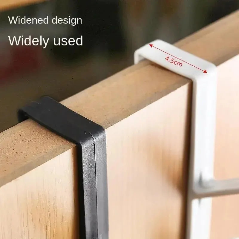 Behind the Door Coat Hook Hanger behind the Door Cabinet Wardrobe Bedroom Door Hook Storage Rack 