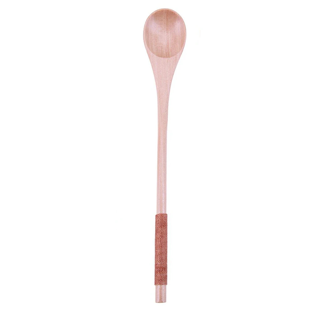 Wood Cooking Utensil Tea Leaf Matcha Sticks Teaware Spice Gadget Spoon Teaware Black Bamboo Kitchen Tool 180*10*10mm
