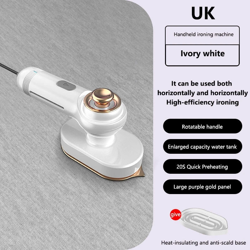 Midea Handheld Steamer Iron USB Portable Mini for Clothes Fast Heating Travel Garment Fabric Press Machine with Handle Home Use