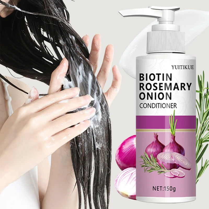Biotin Hair Conditioner Dual Oil Control Moisturizing Smooth and Soft Frizz Control Repair Damaged Hair Hair Care