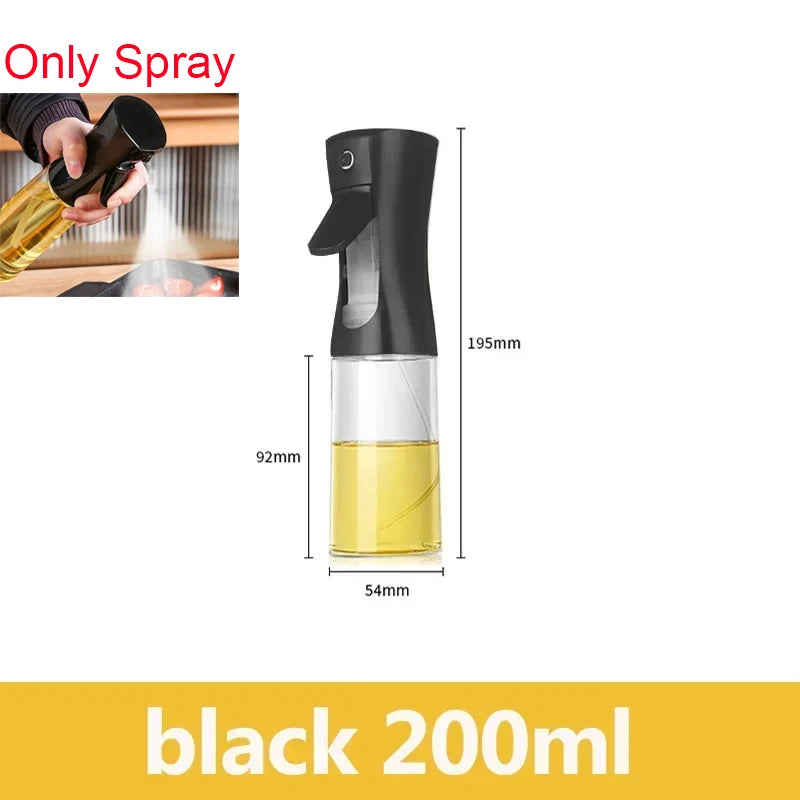 Plastic Spray Oil Sprayer Bottle Spray Oil Dispenser Oil Jar Cruet BBQ Kitchen Baking Roasting Picnic Kitchen Tool 