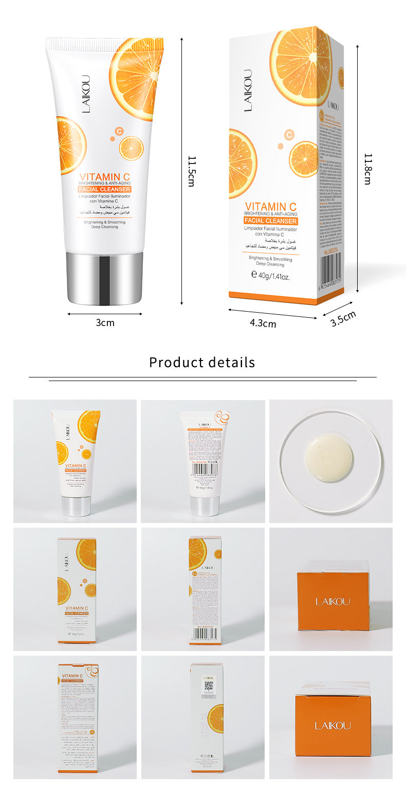 Laikou Vitamin C Skincare Cleanser limpiador facial con vitamina c