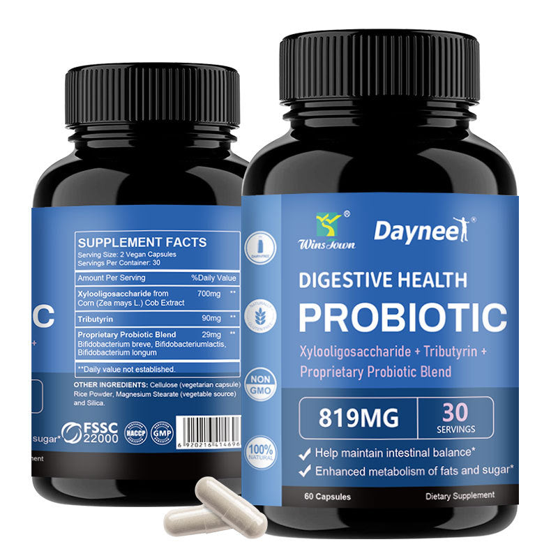 Probiotic Capsules. Probióticos