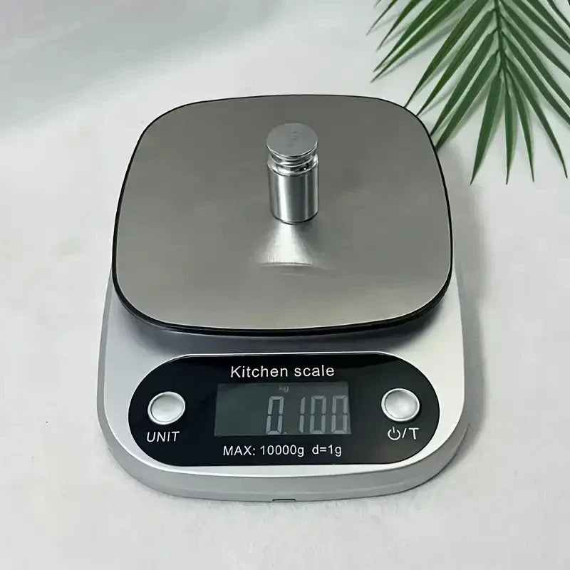 1pc Accurate Digital Kitchen Scale for Cooking and Baking - 22lb Capacity in Grams and Ounces Perfect for Coffee Meat and More 