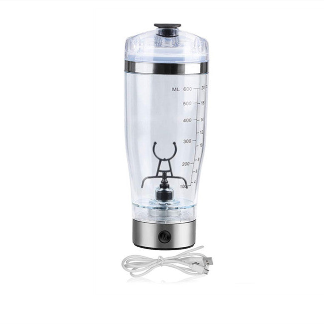 Electric Protein Shake Stirrer USB Shake Bottle Milk Coffee Blender Kettle Sports And Fitness Charging Electric Shaker Cup Creativo Usb CARGA AUTOMÁTICA taza de mezcla eléctrica taza de café leche