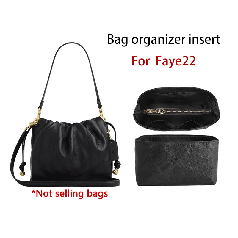 Bag Organizer Insert For Evelyn34 Durable Fashion Wateproof Gift Bag Support Storage Inner Modification Bag Accessories