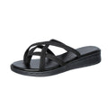 Summer New Style Platform Thick-Soled Cutout Flip sandalia