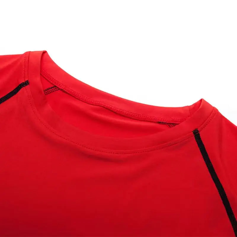 Men's Slim Fit Fashionable Fitness Sportswear 2026 T-Shirt Pattern Top Tight Training Suit Compressed Running Basketball Gear