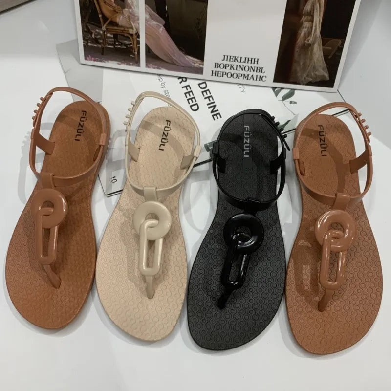 Shoes Sandals Women Fashion Light Women's Shoes Beach Women's Sandals Espadrilles Flat Women's Flip Flops Sandalias Mujer